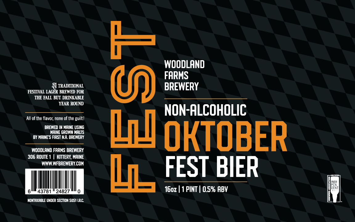 FEST: Non-Alcoholic Oktoberfest Bier 4 pack.