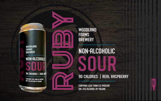 Ruby - Non Alcoholic Sour, 4 pack - Woodland Farms Brewery LLC