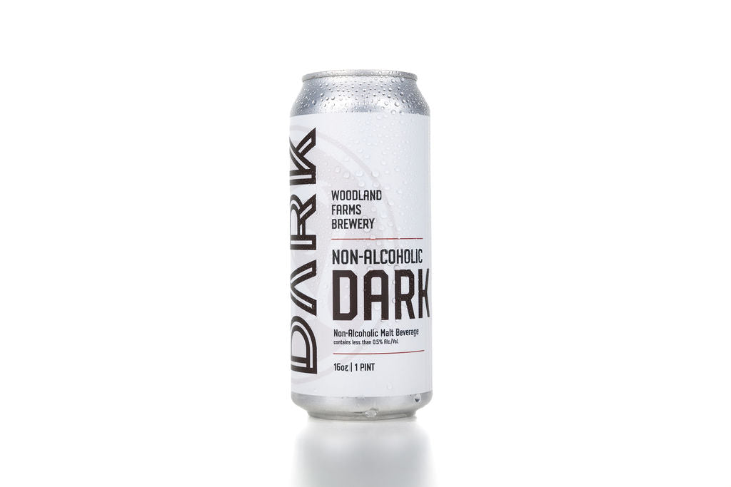 Dark - Non Alcoholic Stout, 4 pack - Woodland Farms Brewery LLC