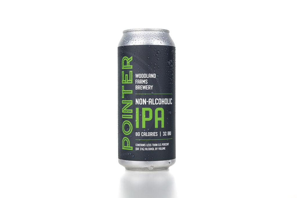 Pointer - Non-Alcoholic IPA, 4 pack - Woodland Farms Brewery LLC