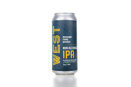West - Non Alcoholic IPA, 4 pack - Woodland Farms Brewery LLC