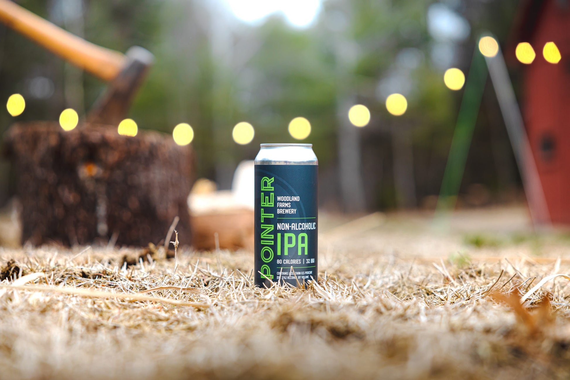 Pointer - Non-Alcoholic IPA, 4 pack - Woodland Farms Brewery LLC